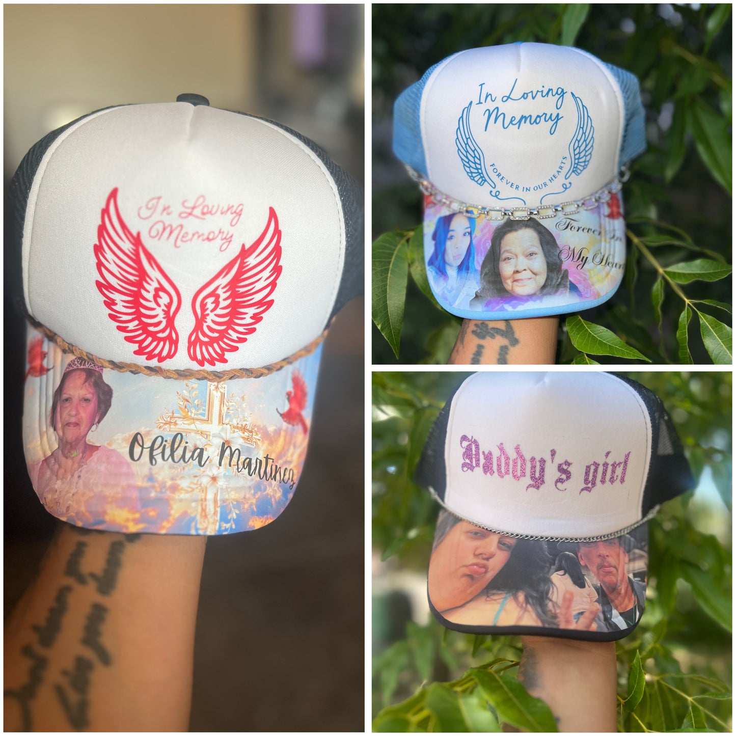 Custom Memorial Tribute Hat