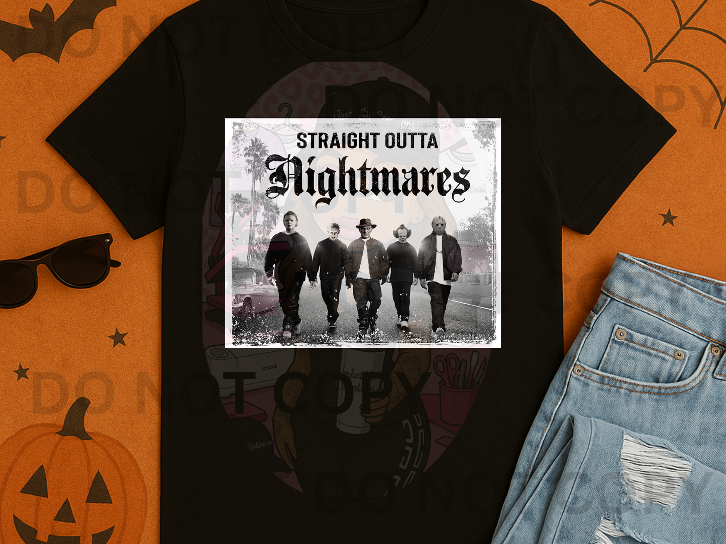“Straight Outta Nightmares Tees”