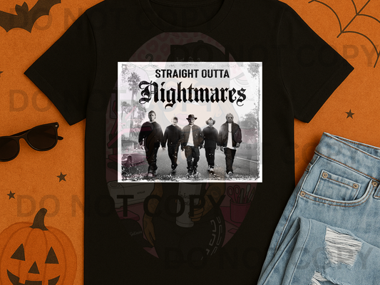 “Straight Outta Nightmares Tees”