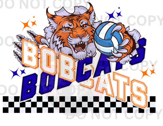 Bobcats VolleyBall Tee